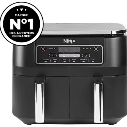 Air Fryer Ninja Foodi double compartiment 6-en-1, 7,6L AF300EU