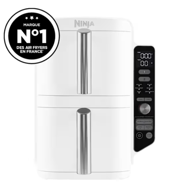 Air fryer Ninja Double Stack XL 9,5 L Blanche SL400EUWH