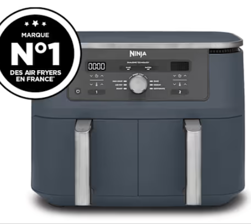 Air fryer Dual Zone MAX 6-en-1 Ninja 9,5 L Cyber Space DZ400EUCYD