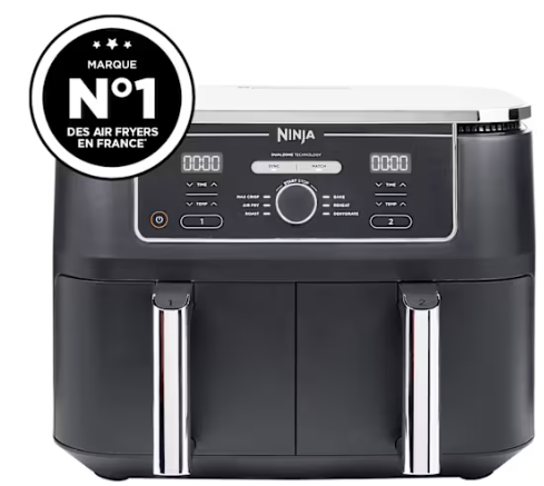 Air Fryer Ninja Foodi MAX double compartiment 6-en-1, 9,5L AF400EU
