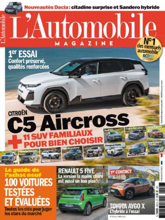 Abonnement à L'automobile magazine
